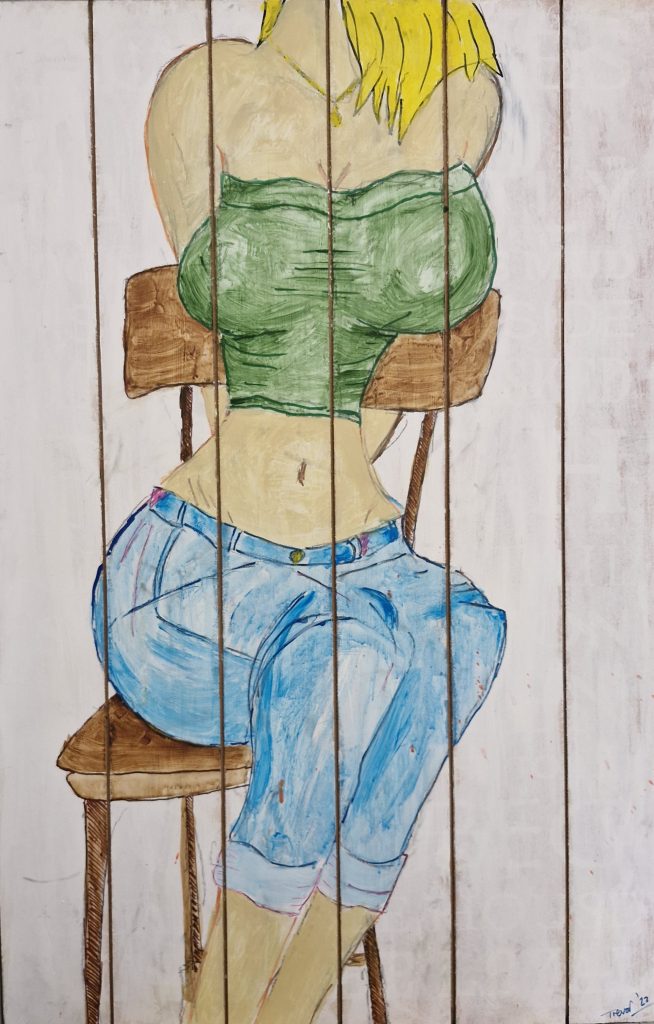 Woman on a Chair