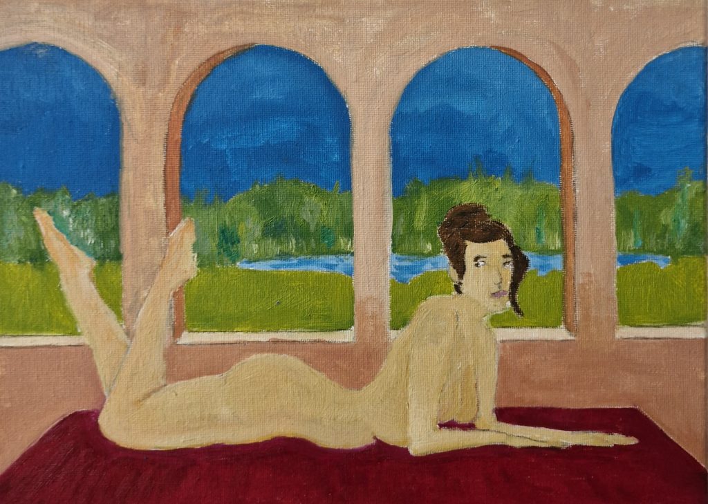 Reclining Nude (oils)