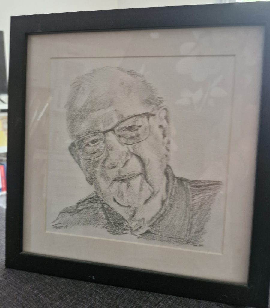 Artist’s Father #2 (Pencils)